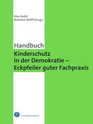 cover image of Kinderschutz in der Demokratie – Eckpfeiler guter Fachpraxis